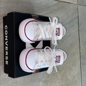 Baby Boys White Converse